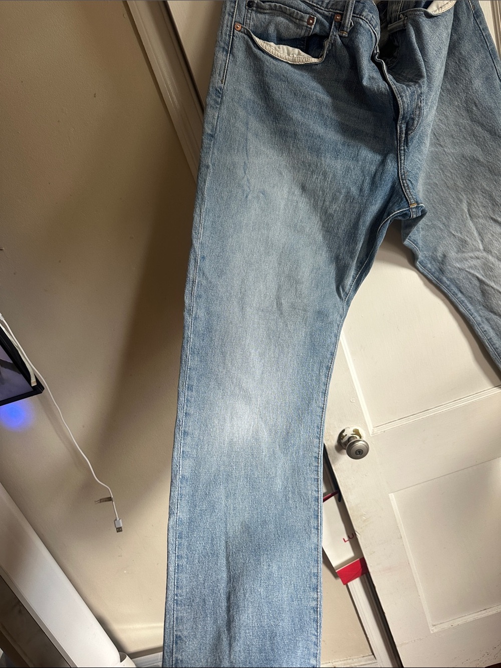 Gap Light Blue Men's Denim Jeans - Classic Slim Fit